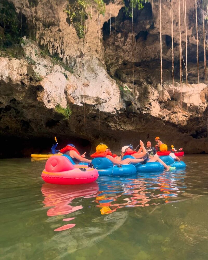 Belize cave tubing trips